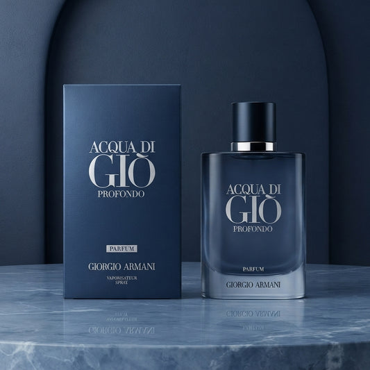 Giorgio Armani Acqua di Giò Profondo Parfum Spray for Men 3.3 oz / 100 ml – New