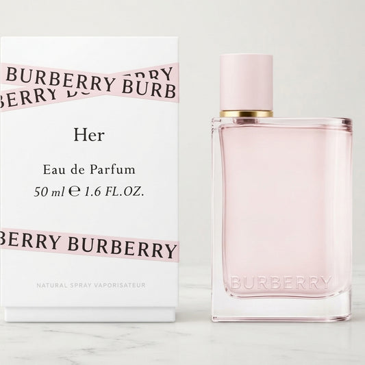 Burberry Her Eau de Parfum Spray 1.6 oz — Sealed Box